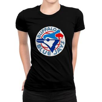 Buffalos Blue Jays Gift Women T-shirt | Mazezy DE