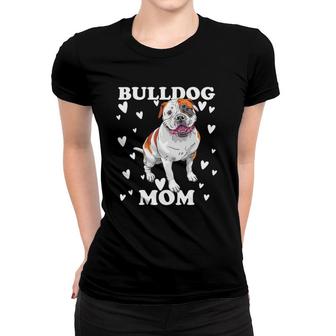 Bulldog Mom Bully Mummy Mama Mum Mommy Mother's Day Mother Women T-shirt | Mazezy