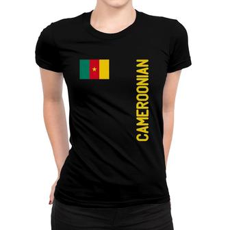 Cameroonian Flag And Cameroon Roots Premium Women T-shirt | Mazezy