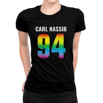 Carl Nassib- Supporting Lgbtq- Favorite Football Player Women T-shirt | Mazezy