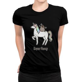 Cat Super Fancy Women T-shirt | Mazezy