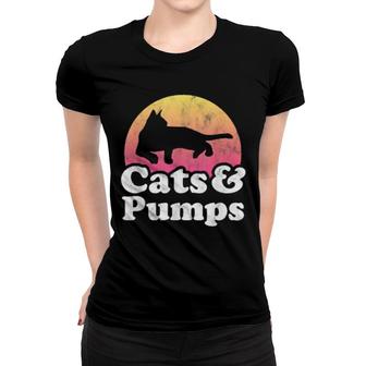 Cats And Pumps's Or's Cat And Pump Shoes Women T-shirt | Mazezy