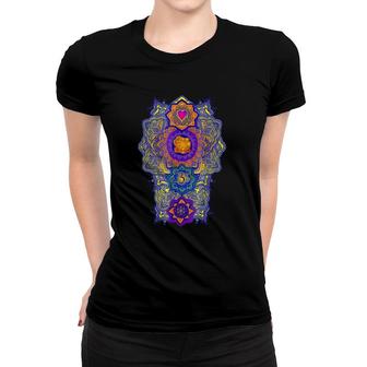 Chakra Quantum Calm Om Gift Women T-shirt | Mazezy