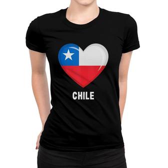 Chile Flag S Chilean Women T-shirt | Mazezy