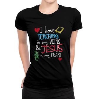 Christian Teacher End Of Year Gift Teaching Appreciation Women T-shirt | Mazezy
