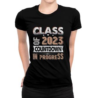 Class Of 2023 Funny 9th Grade High School Countdown Gift  Women T-shirt