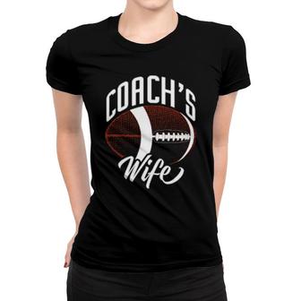 Coach's Wife Football Sports Games Women T-shirt | Mazezy