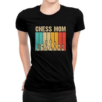 Cool Chess Lover Art For Mom Mother Novelty Chess Player Women T-shirt | Mazezy