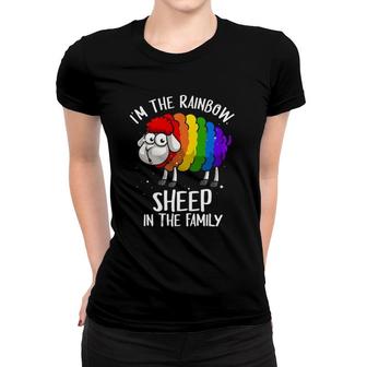 Cool Rainbow Sheep Pride Lgbtq Gift Men Women Funny Lgbt Women T-shirt | Mazezy