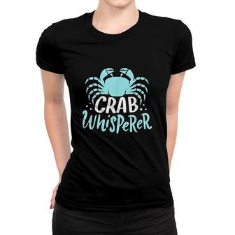 Crab Whisperer Women T-shirt | Mazezy