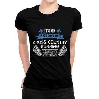 Cross Country Running Women T-shirt | Mazezy