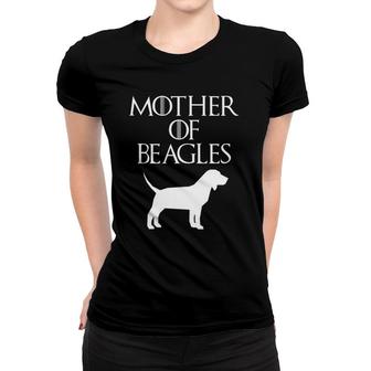 Cute & Unique White Mother Of Beagles E010566 Ver2 Women T-shirt | Mazezy AU