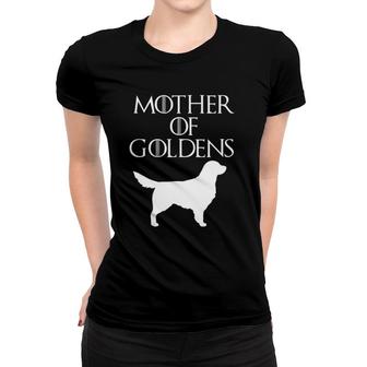 Cute & Unique White Mother Of Goldens E010654 Ver2 Women T-shirt | Mazezy