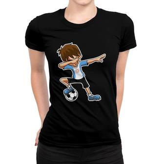 Dabbing Soccer Argentina Jersey Dab Kids Boys Women T-shirt - Thegiftio UK