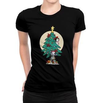 Dalmatian Christmas New Women T-shirt | Mazezy