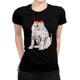 Dalmatian Funny Costume For Halloween , Lovely Dog Themed Women T-shirt | Mazezy