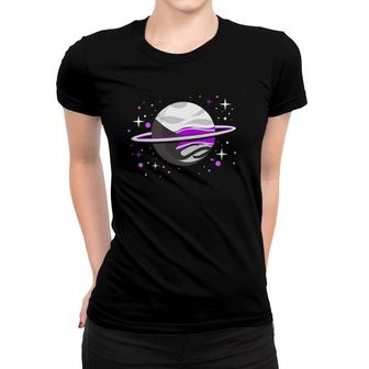 Demisexual Outer Space Planet Demisexual Pride Women T-shirt | Mazezy