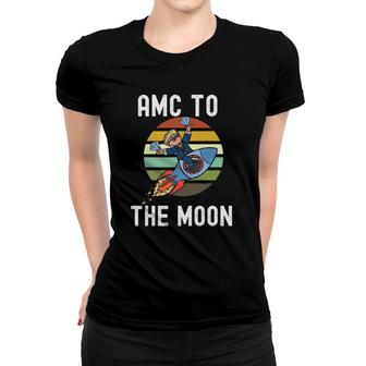 Diamond Hands Amc To The Moon Women T-shirt | Mazezy