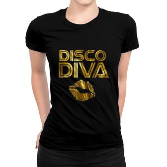Disco Diva | 60s 70s 80s Costume Women T-shirt | Mazezy
