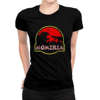 Distressed Funny Mother's Day Gift Momzilla Birthday For Mom Women T-shirt | Mazezy