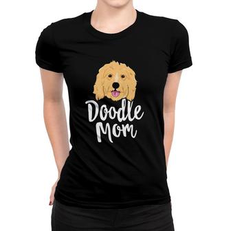 Doodle Mom Women Goldendoodle Dog Puppy Mother Women T-shirt | Mazezy UK