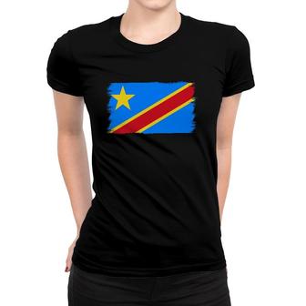 Dr Congolese Flag Dr Congo Women T-shirt | Mazezy