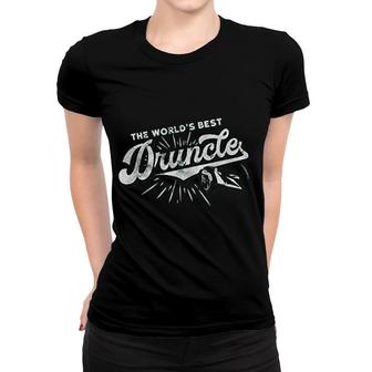 Drunk Uncle Druncle Women T-shirt | Mazezy