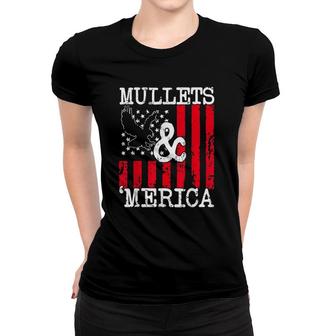 Eagle Mullet 4Th Of July Merica American Flag Women Men Kids Women T-shirt | Mazezy