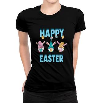 Easters Day Happy Happy Easters Three Bunnys Women T-shirt - Thegiftio