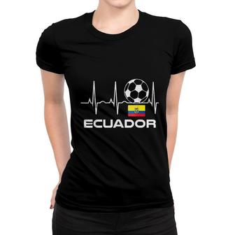 Ecuador Soccer Women T-shirt | Mazezy