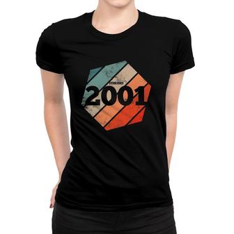 Established 2001 Vintage 20Th Birthday Gift Retro Est 2001 Ver2 Women T-shirt | Mazezy