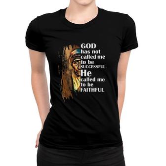 Faith In God Saint Mother Teresa Motivational Words Women T-shirt | Mazezy