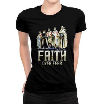 Faith Over Fear Women T-shirt | Mazezy