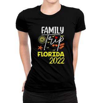 Family Vacation 2022 Florida Making Memories Beach Vacation Women T-shirt | Mazezy