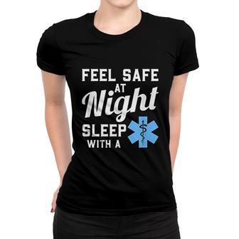 Feel Safe At Night Sleep With A Women T-shirt | Mazezy