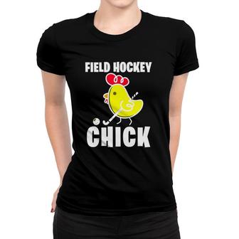 Field Hockey Chick Field Hockey Kids Boys Girls Women T-shirt | Mazezy