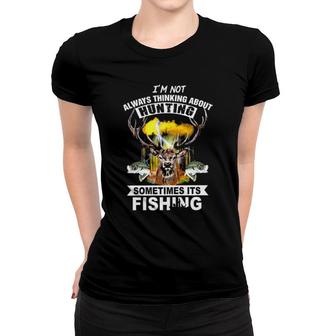Fishing & Huntings Women T-shirt | Mazezy