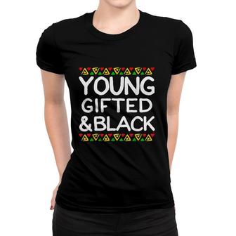 For Human Black History Young Gifted Women T-shirt - Thegiftio UK