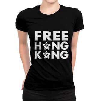 Free Hong Kong Simple Women T-shirt | Mazezy