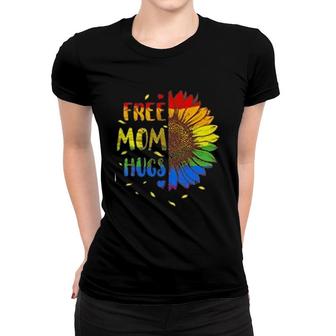 Free Mom Hugs Sunflower Women T-shirt | Mazezy