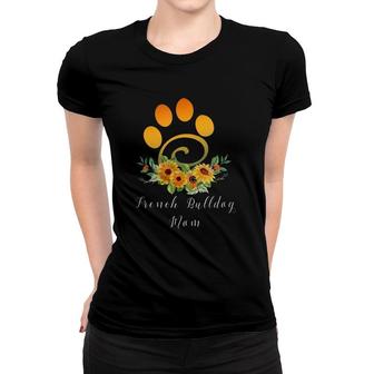Frenchie Mama Cute French Bulldog Dog Mom Women T-shirt | Mazezy