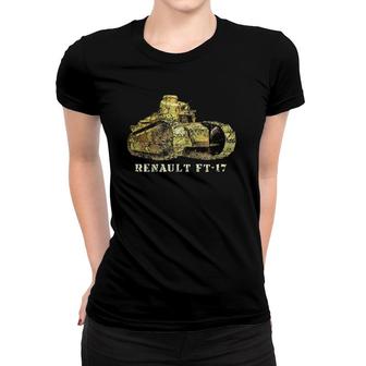 Ft-17 Ww1 French Army Tankgift Women T-shirt | Mazezy