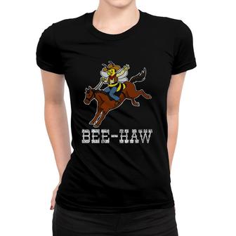 Funny Bee Kids Cowboy Gifts Boys Girls Horse Rodeo Women T-shirt | Mazezy