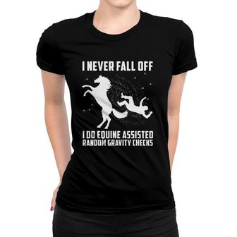 Funny Horse Art Horse Equestrian Racer Lover Men Women Kids Women T-shirt | Mazezy