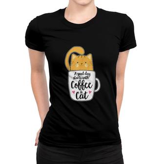 Funny Orange Cat Coffee Mug Cat Lover Women T-shirt - Thegiftio UK