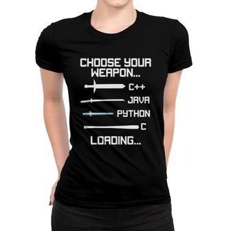 Funny Programmer Geek Java C Programming Women T-shirt | Mazezy