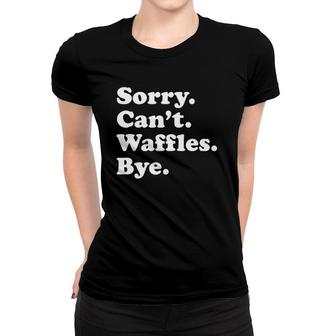 Funny Waffle Gift For Men Women Boys Or Girls Women T-shirt | Mazezy