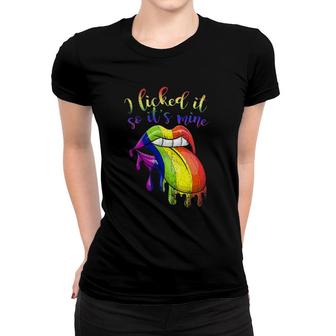 Gay Pride Month Rainbow Homosexual Lesbian Gift Lgbt Women T-shirt | Mazezy CA