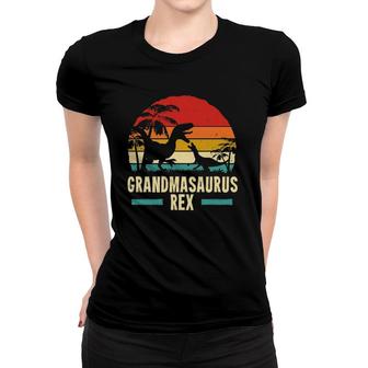 Grandmasaurus Dinosaur Grandmotherrex Mother's Day Gift Women T-shirt | Mazezy
