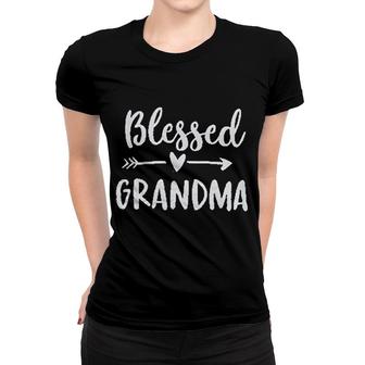 Granparent Blessed Grandma Women T-shirt | Mazezy